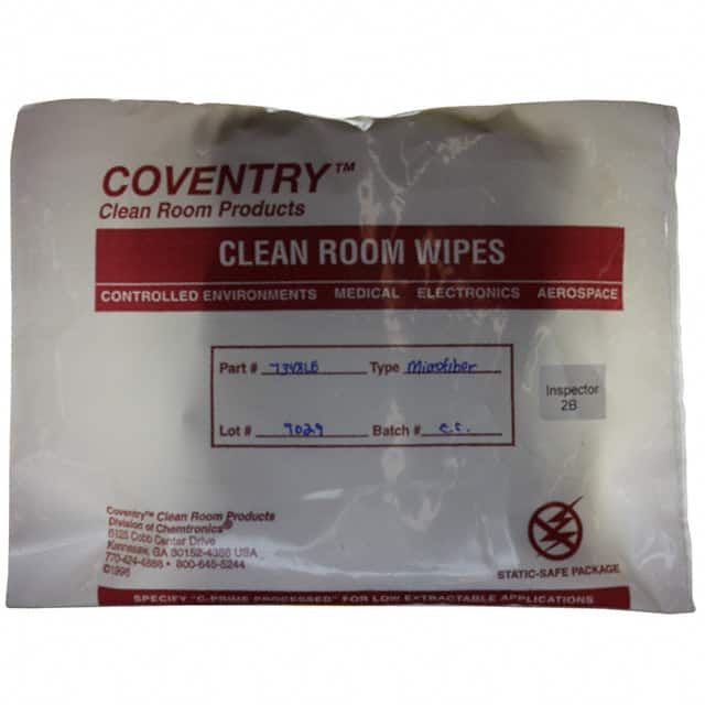 7348LE Chemtronics  Clean Room Treatments Cleaners Wipes